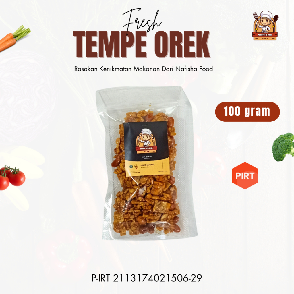 

Tempe Orek Kacang Kering 100gr Terlaris - Nafisha Food