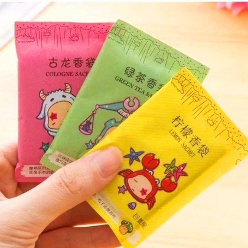 Pengharum sachet aromaterapi parfum ruangan saset - pontianak singkawang mempawah sungai pinyuh grat