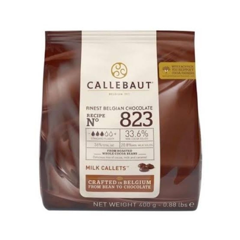 

callebaut balenced milk couverture 33.6% coklat koin 400gr