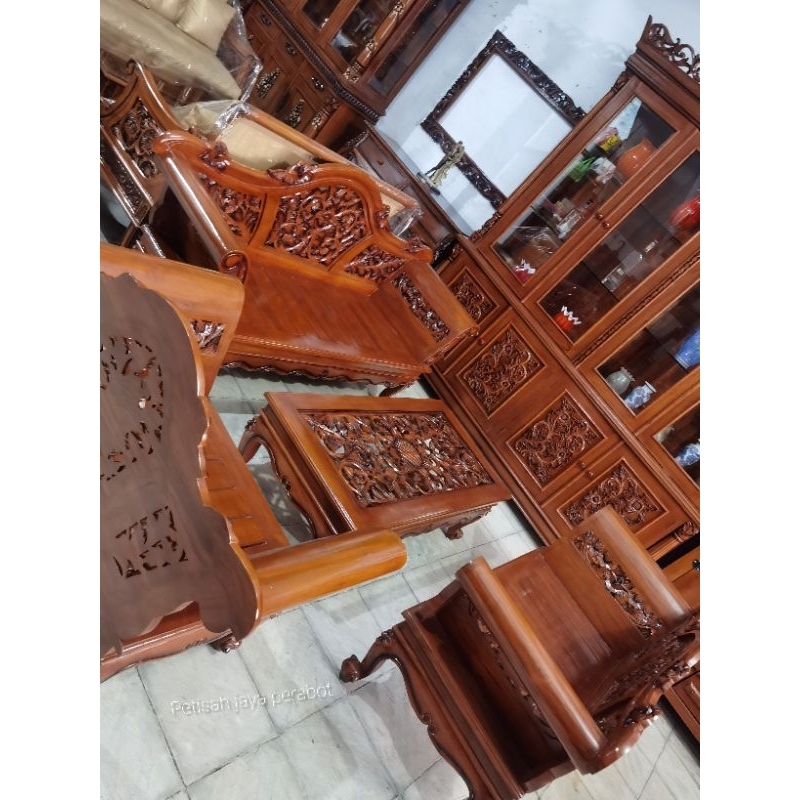 Kursi tamu kayu jati / Kursi tamu jati / Kursi tamu kayu / Sofa kayu jati / Sofa kayu
