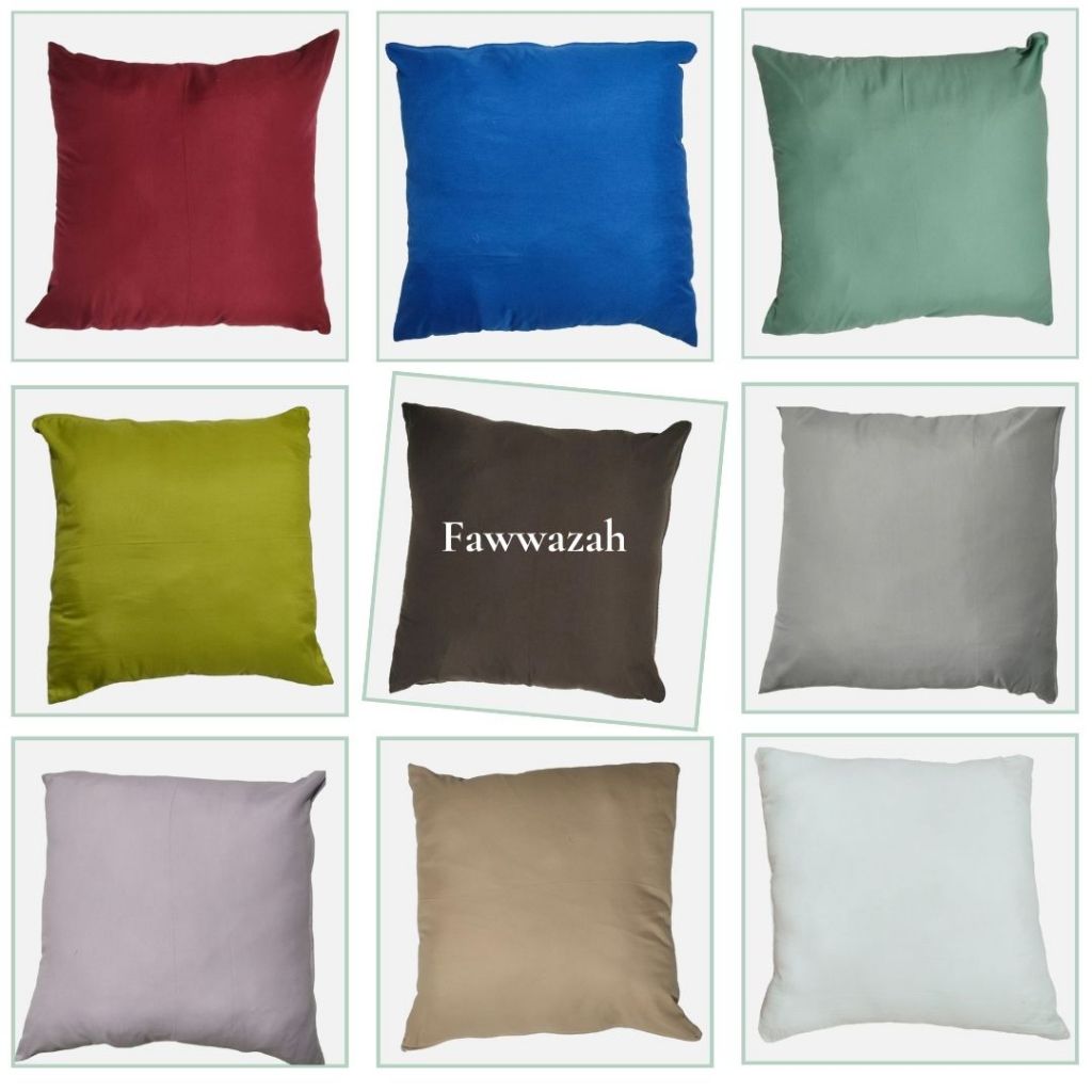 Sarung Bantal SOFA Polos Ukuran Jumbo 70x70 cm