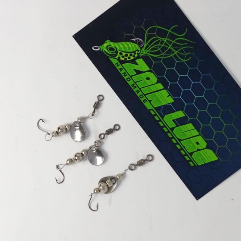 umpan casting wader dan nila rayap lure