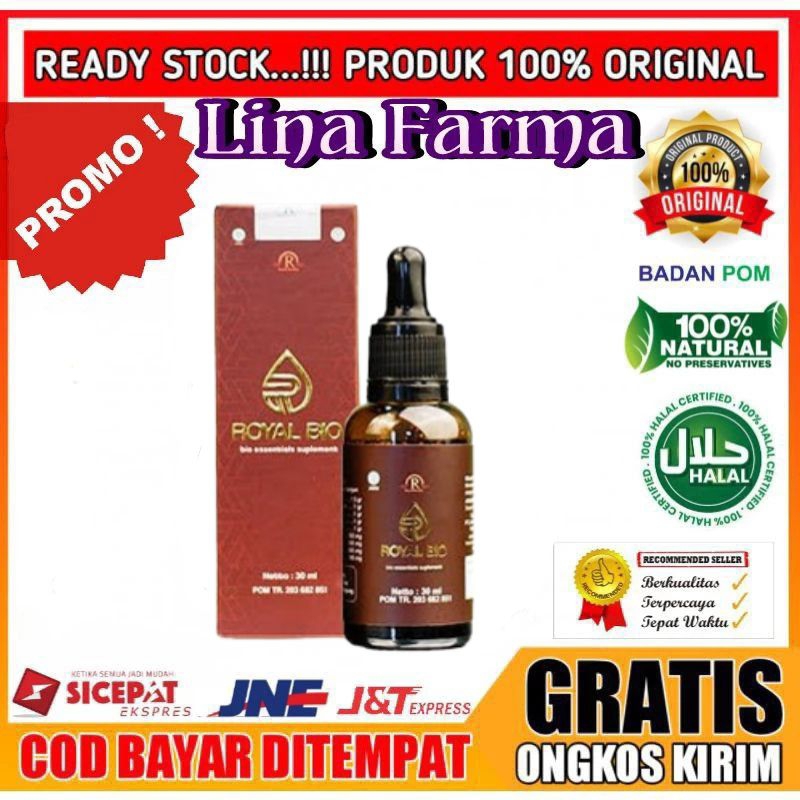 Royal Bio Original Aslu Royal Bio Obat Tetes AtasiJantung Hipertensi Kolesterol Terbaik