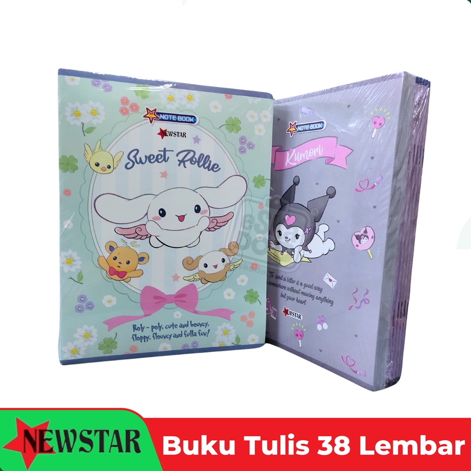 

Best Buku Tulis Quarto 38 Lembar Buku Tulis New Star Motif Lucu P92