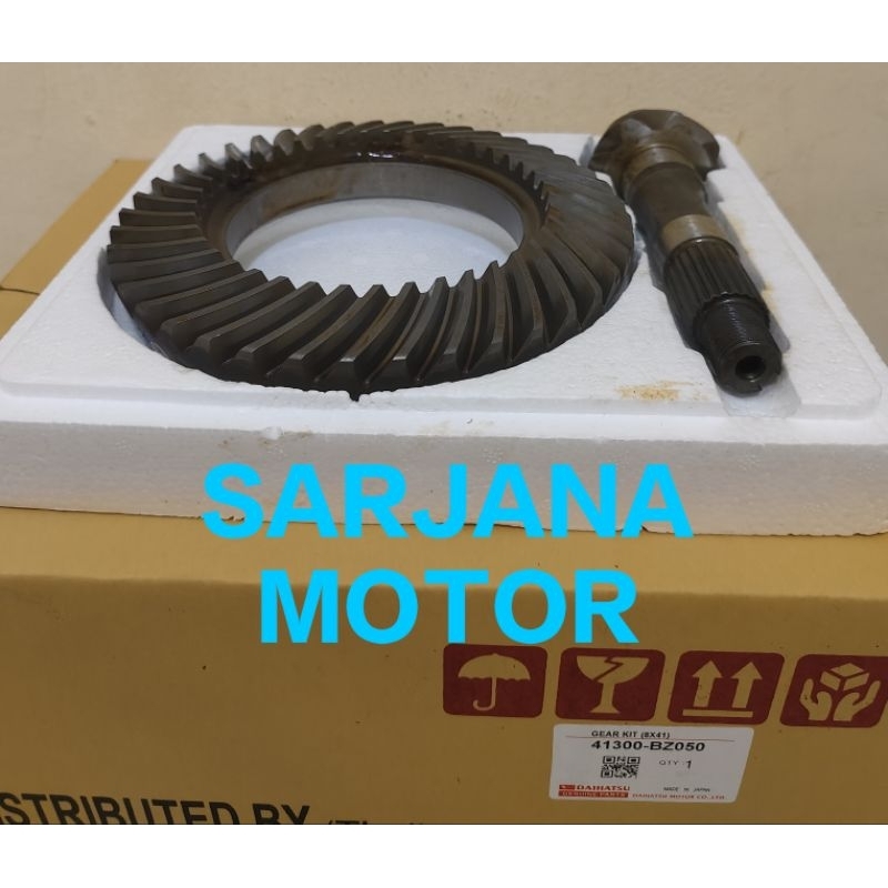 gear set crown whell 8x41 grand max gran max