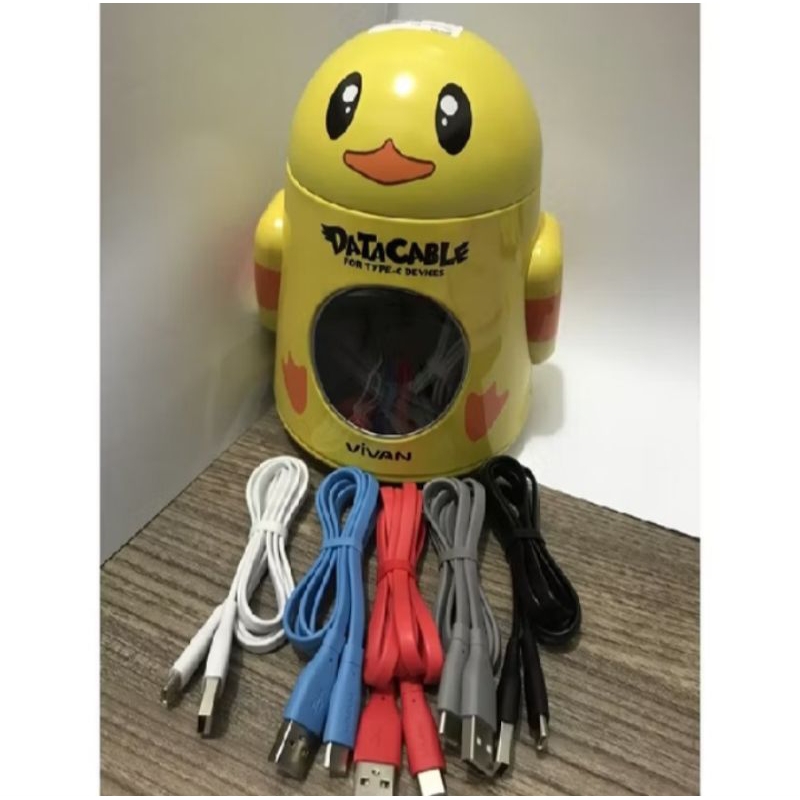 KABEL DATA VIVAN TYPE C/ LIGHNING 2.4A