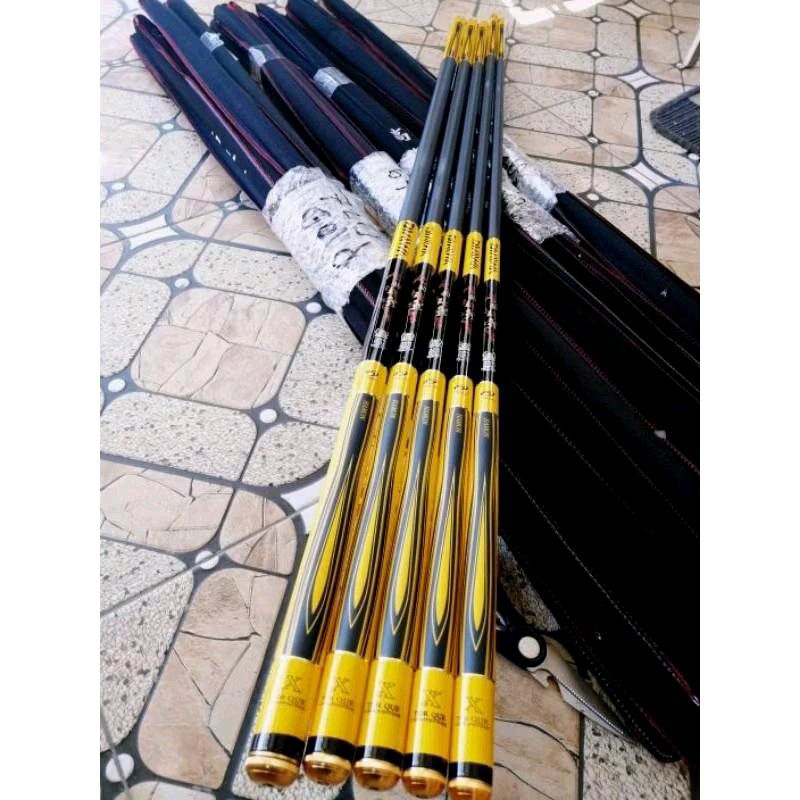 Joran Tegek Daiwa Hamon Gold 360-720 - Tersedia dalam Berbagai Ukuran
