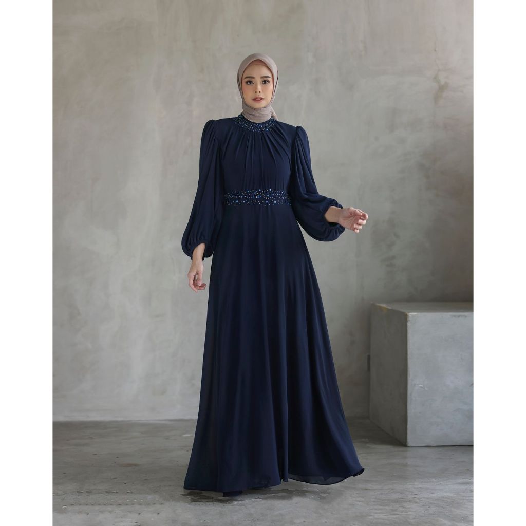 Lyli gamis ceruti babydoll simple elegant