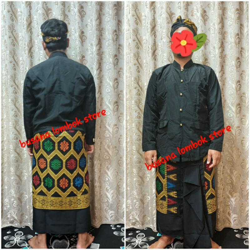 Baju Pegon Pria Pakaian Adat Khas Lombok NTB