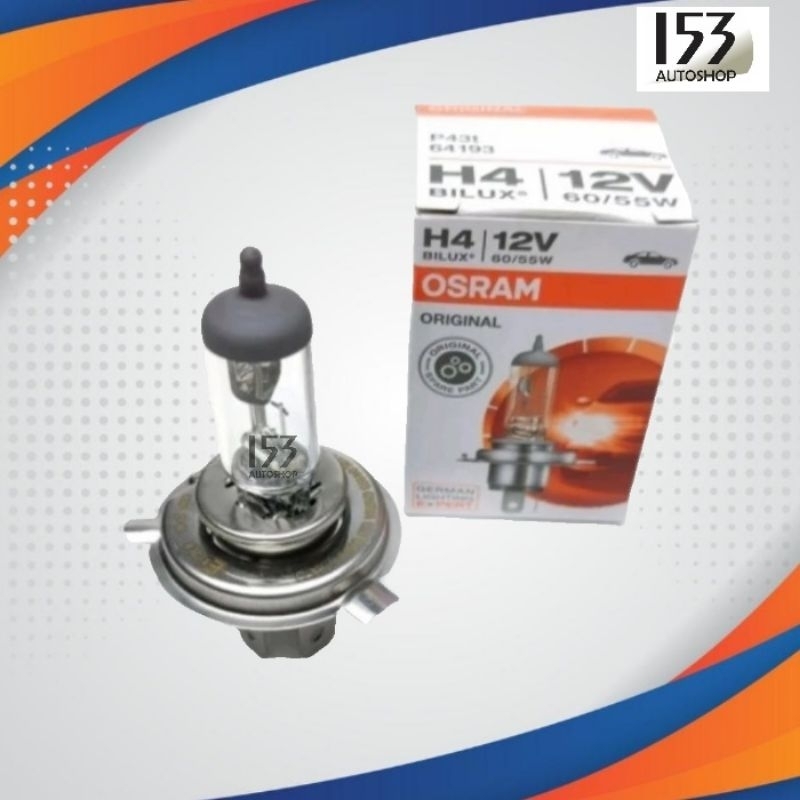 Bolamp Halogen H4 12V OSRAM