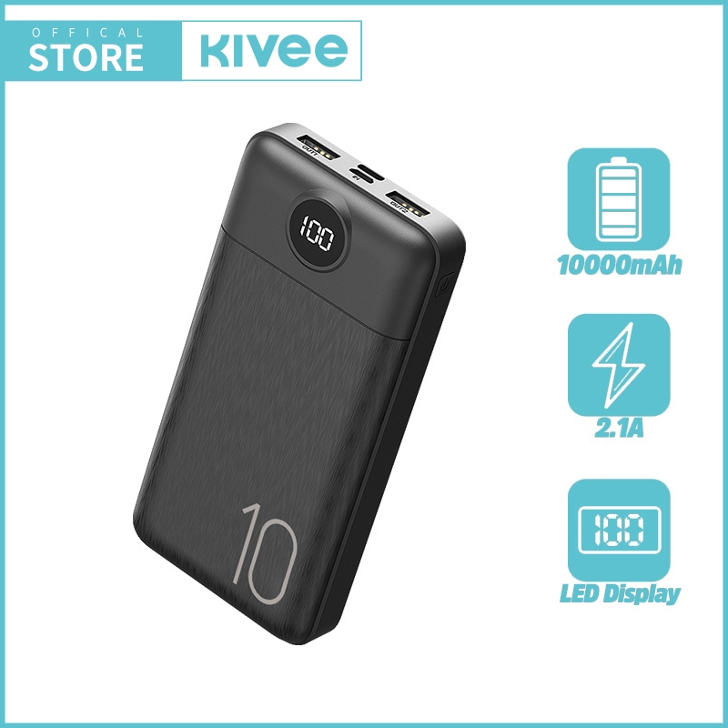 KIVEE PowerBank 20000 mAh Fast charging Mini Portabel PT126 Max Macaron Original