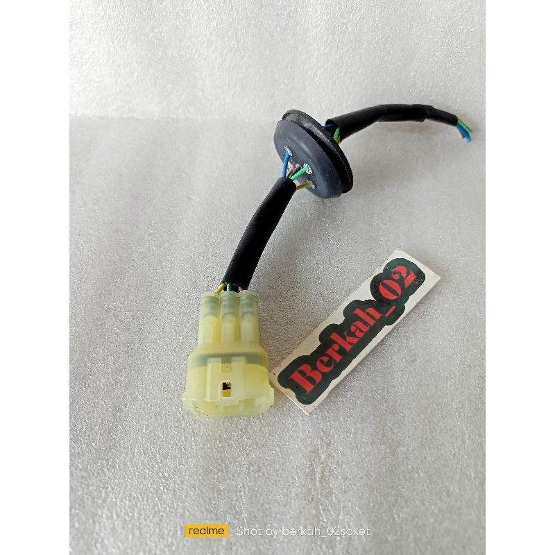 Original soket DLC 6 pin Kawasaki dan Suzuki male / cwo