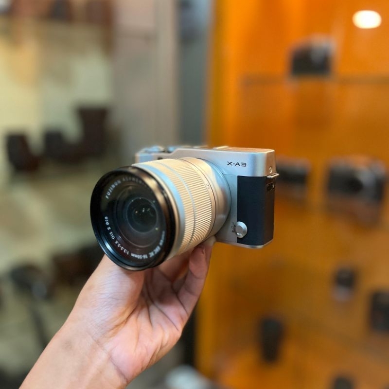 FUJIFILM XA-3 KIT XC16-50mm - Kamera Mirrorless Fujifilm XA3 KIT 16-50mm [SECOND] Fullset