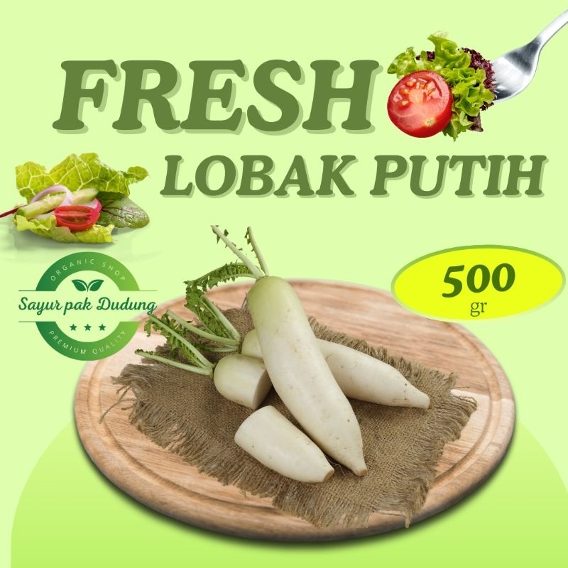 

lobak putih fresh 500gr