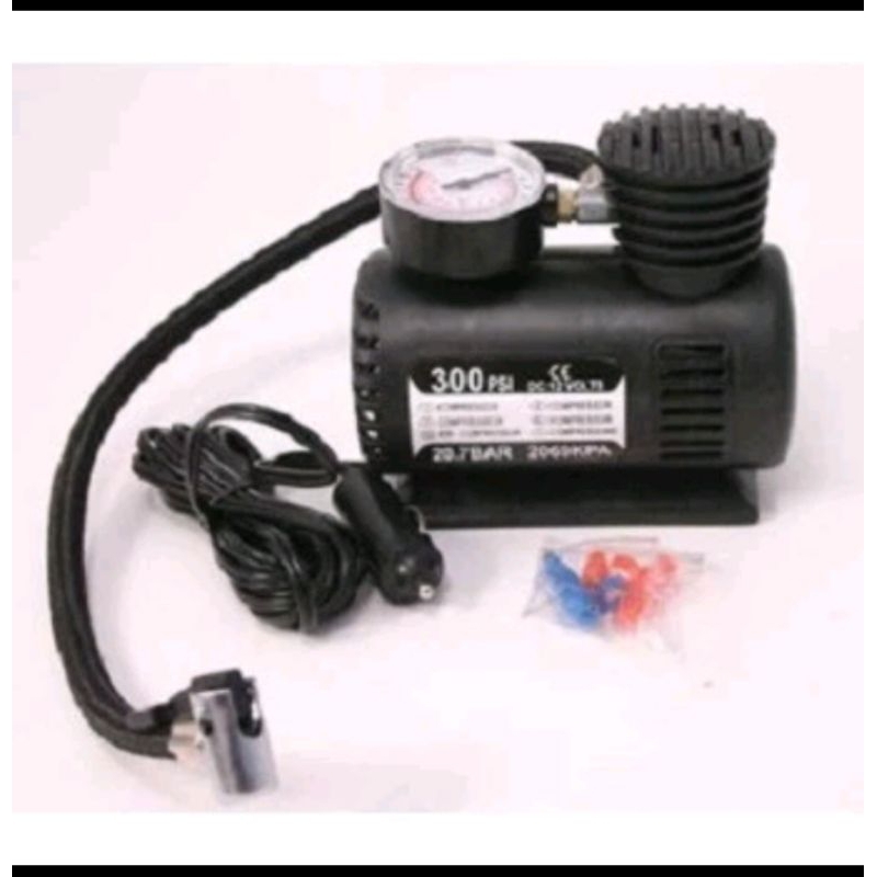 Pompa Ban Mobil Motor Elektrik / Pompa Ban Portable Air Compressor