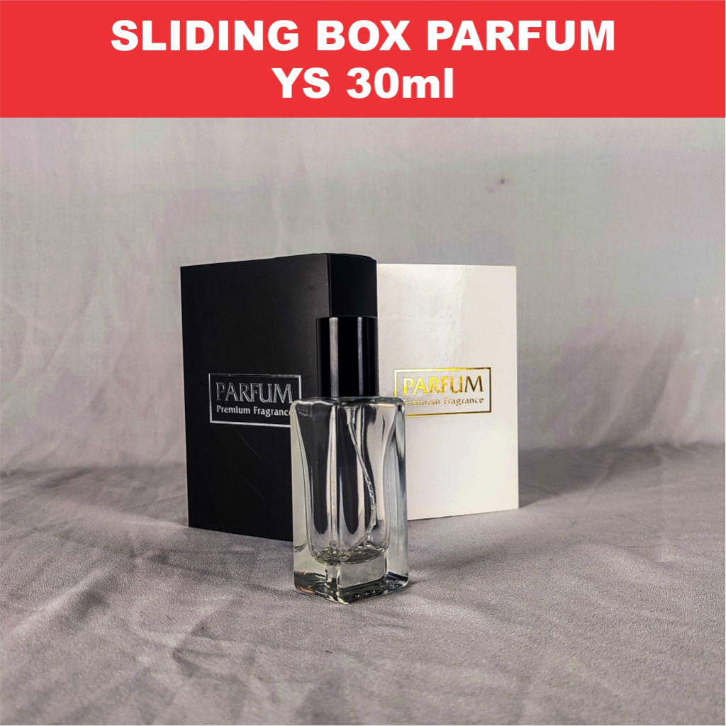 

Sliding Box Parfum untuk botol YS 30ml dan 50ml