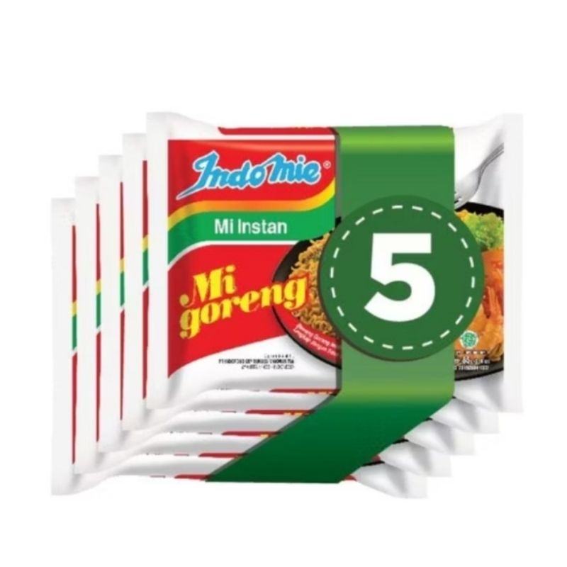 

mie goreng / mie soto isi 5 bkus /bj. indomie goreng/ indomie soto.