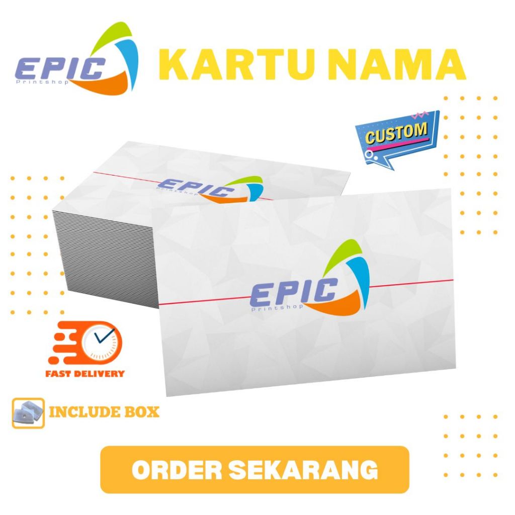 

Cetak Kartu Nama | Business Card | Kartu Nama 100 PCS