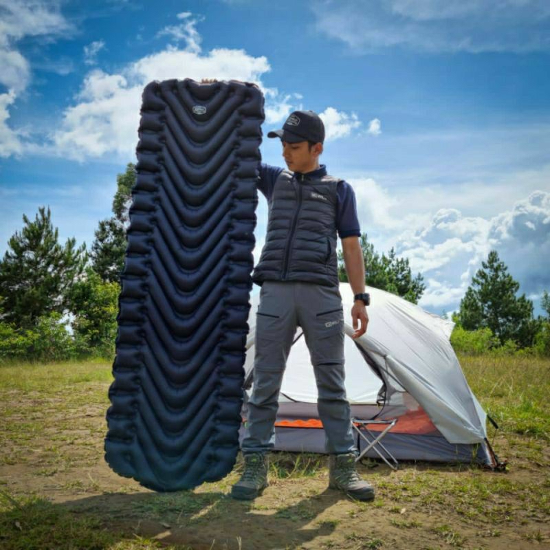 Sleeping pad matras angin pompa wildshell zambura