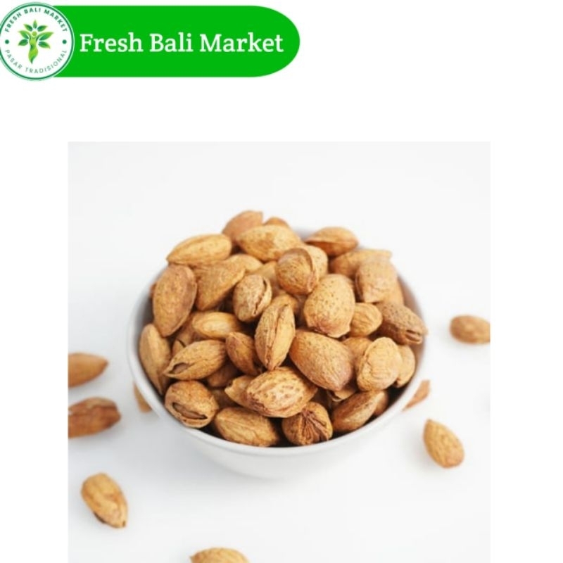 

kacang almond kulit 1kg