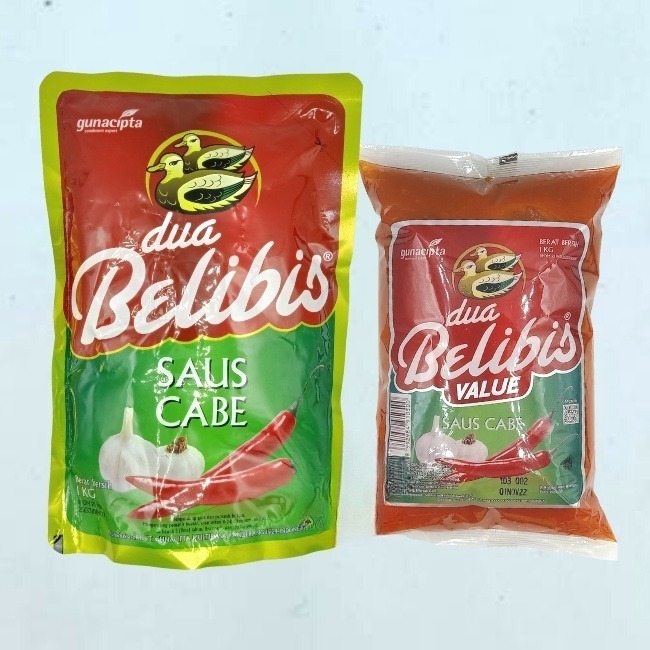 

Saus Sambal Cabe Dua Belibis Pouch/Bantal 1kg