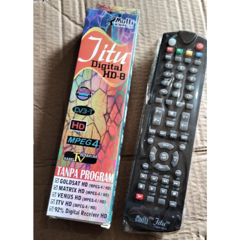 REMOTE DVB JITU HD-8 RM 99+ID MULTI
