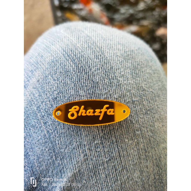 

(TERMURAH)LABEL AKRILIK COSTUM