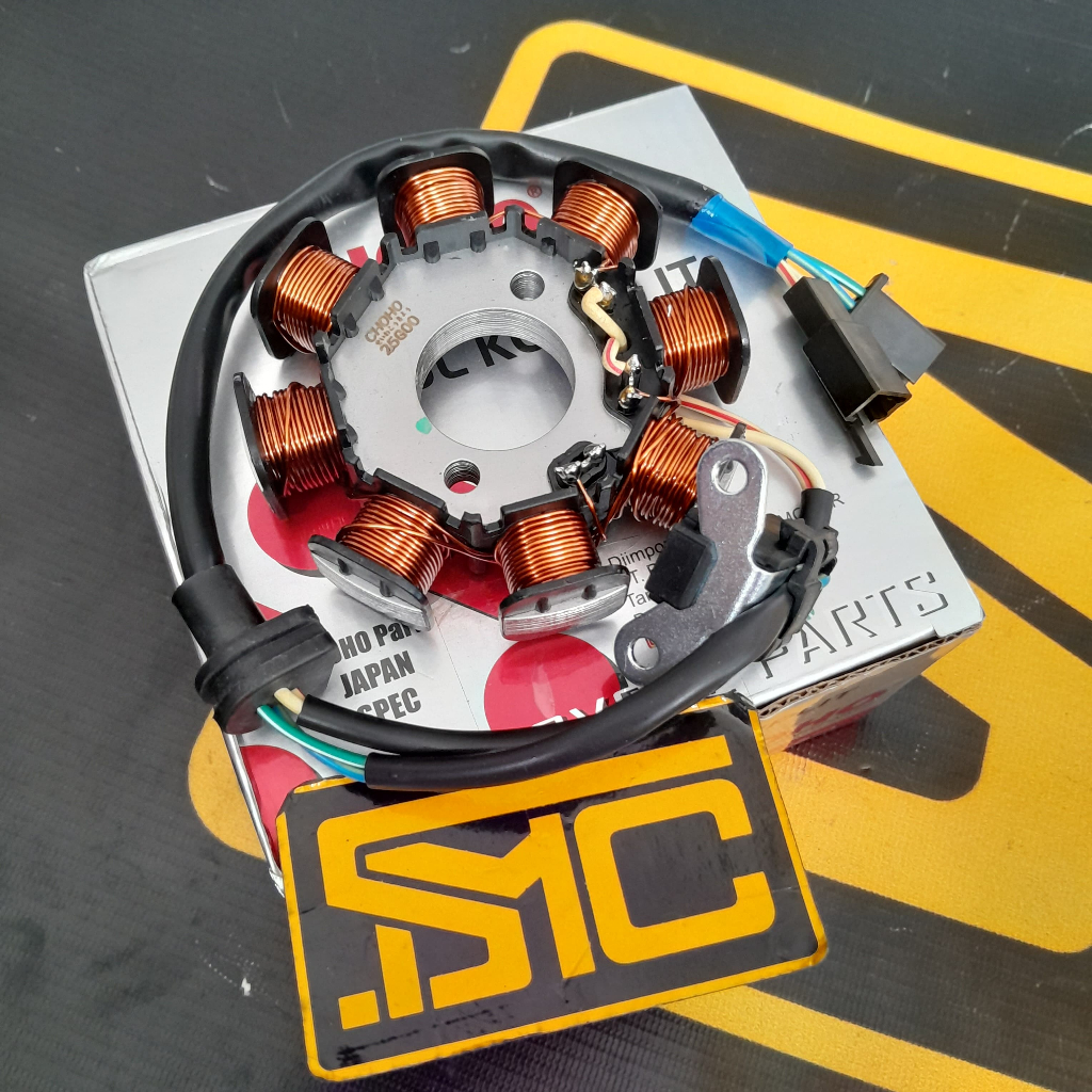 Magnet Stator Comp / Spool Spull Spul Assy Set Suzuki Satria Fu 150 / Rider 150 OLD NEW BARONG FACEL