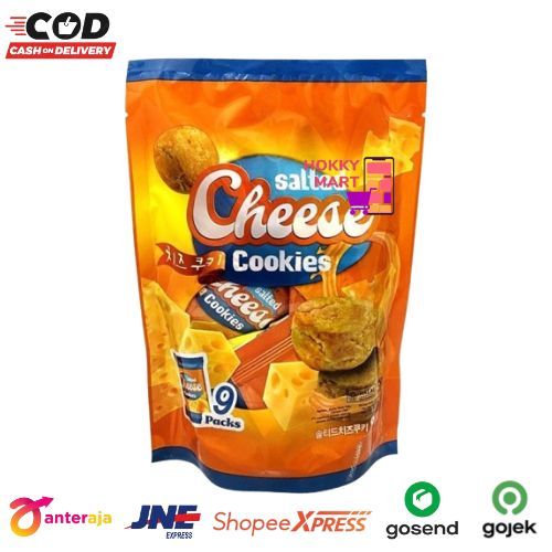 

[ HOKKY ] Naraya Salted Cheese Cookies 90gr isi 9 Cookies Rasa Keju Snack Import Malaysia Snack Cemilan Anak