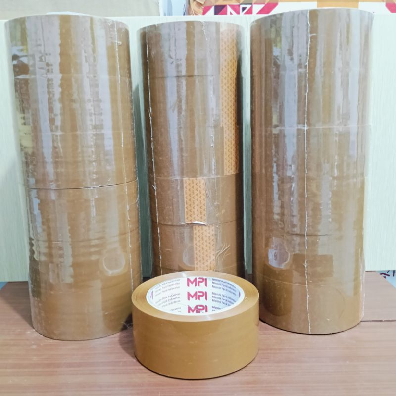 

LAKBAN COKLAT MPI 45Mm x 100 YARD - LAKBAN COKLAT BESAR