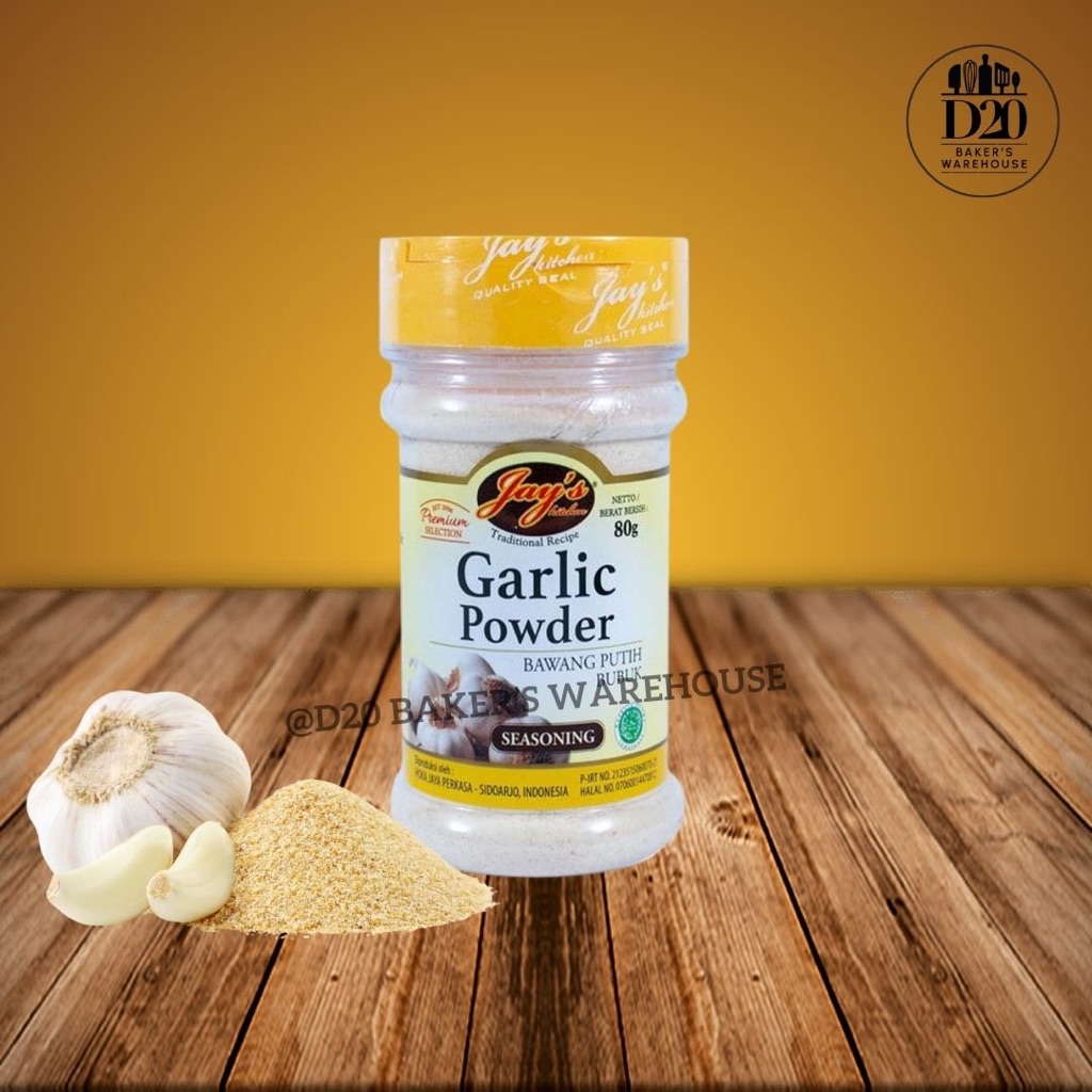 

Jay's Garlic Powder Bawang Putih Bubuk 80gr