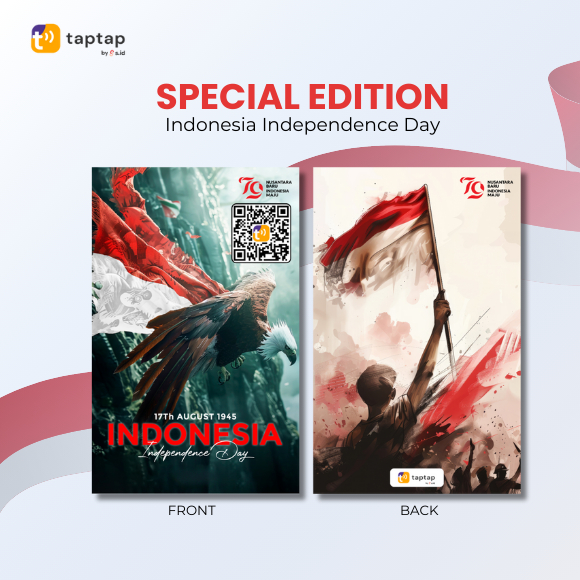 

Kartu Nama / ID Card Digital Special Edition taptap NFC/RFID