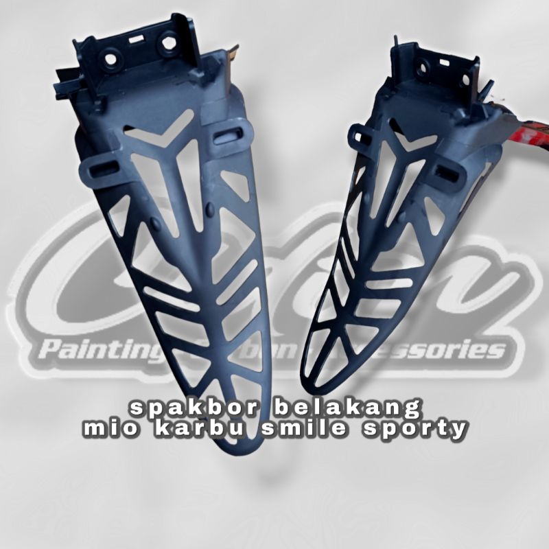 spakbor belakang coak custom mio karbu sporty smile