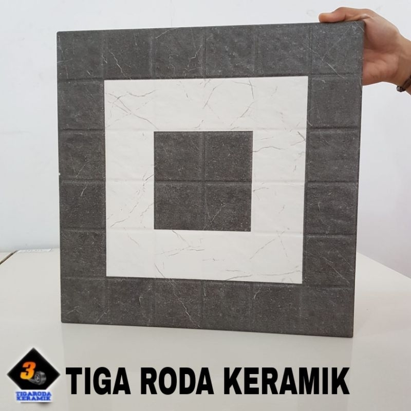 keramik 40x40 keramik lantai kasar/keramik garasi/keramik tangga/keramik teras/keramik motif minimal
