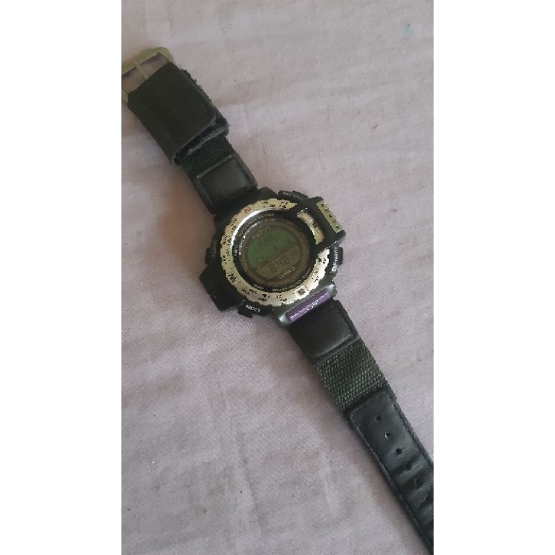 casio protrek prt 40 second original jam tangan pria