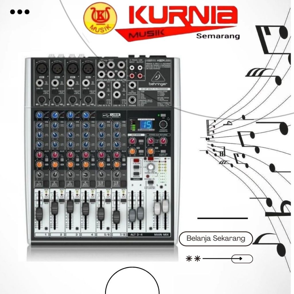 Behringer Xenyx X1204 USB / X 1204 USB Mixer