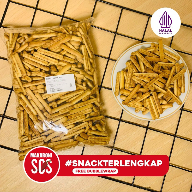 

Stik Durian Manis 1KG Stik Aroma Durian Lezat Manis Legit Makaronisos snack food