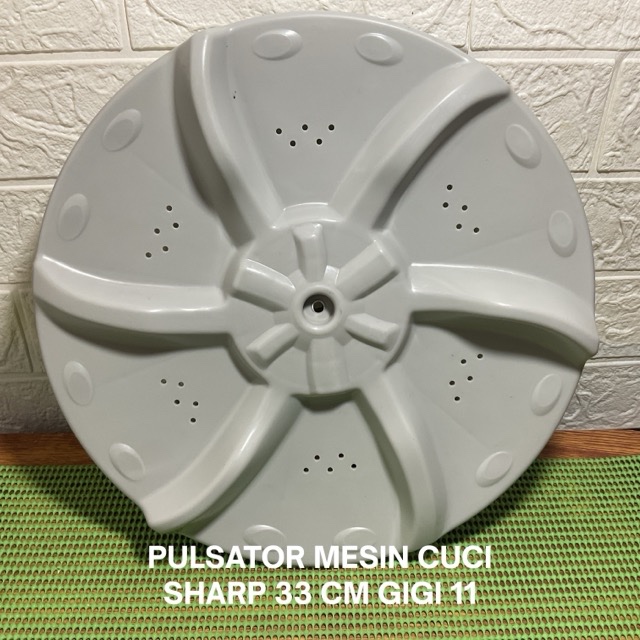 Pulsator Mesin Cuci 1 Tabung Sharp 33 Cm Gigi 11 Asp