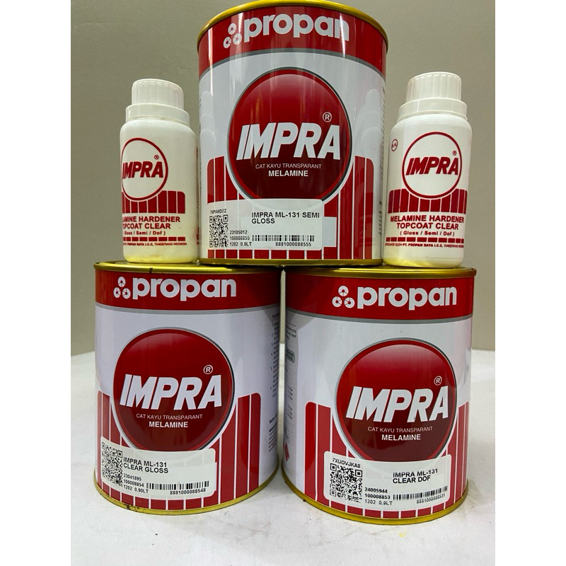 PERNIS KAYU/CAT TOP COAT KAYU/IMPRA MELAMINE ML-131 (PAKAI OBAT) 5 LTR