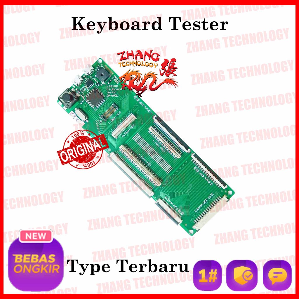 [ ZHANG TECHNOLOGY ] 2024 KEYBOARD TESTER ALAT TEST KEYBOARD LAPTOP TESTER KEYBOARD UNIVERSAL BUAT L