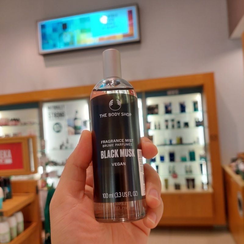 The Body Shop BLACK MUSK Fragrance Mist 100ml Original TBS