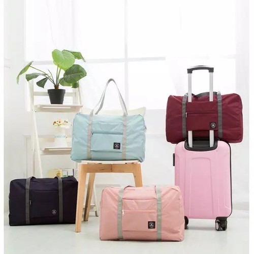NEW TAS KOPER BAGASI / TAS TRAVELING FOLDABLE MURAH / TAS LIPAT TRAVELING MURAH