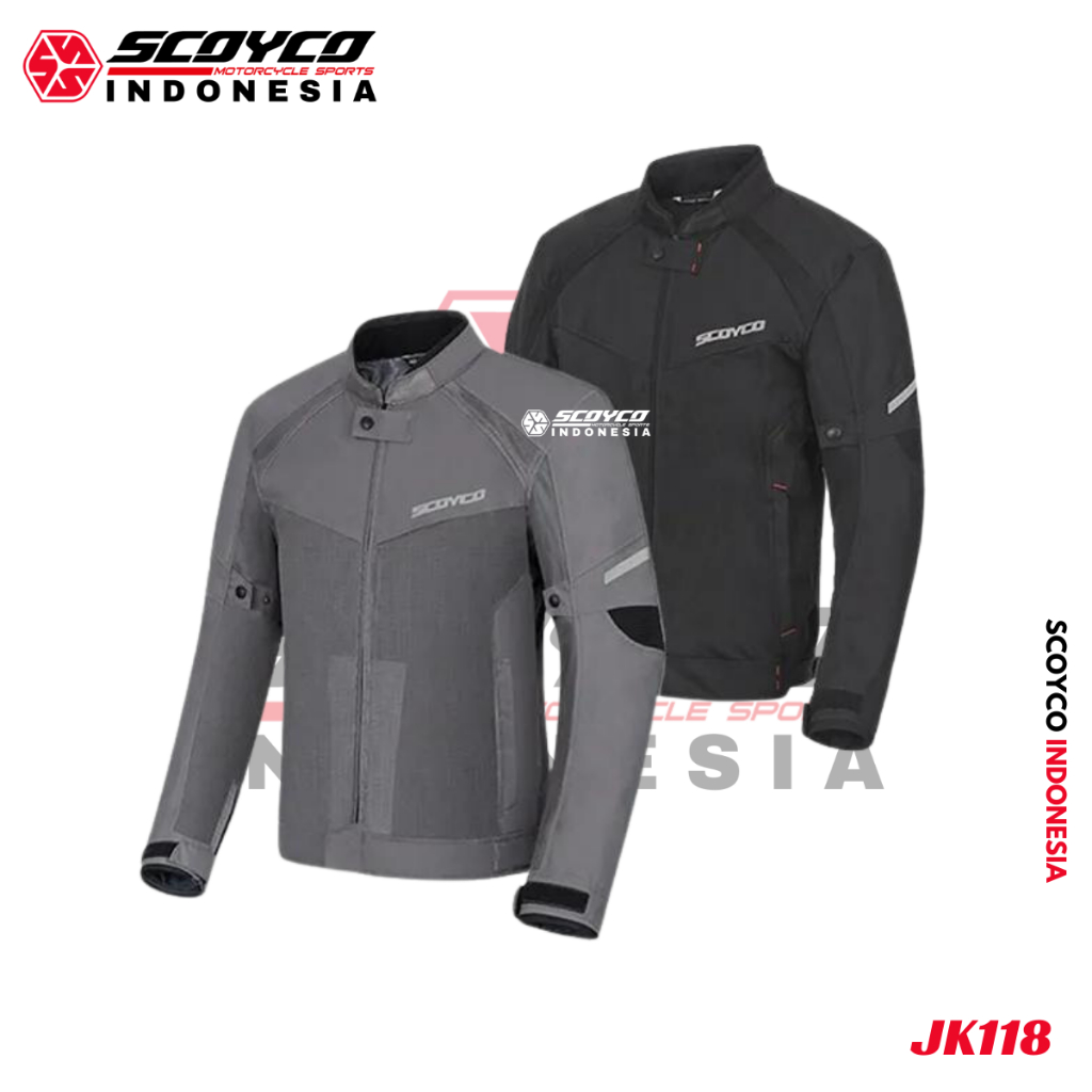 Jaket Mesh Touring Protektor Mesh Riding Jacket Scoyco JK118