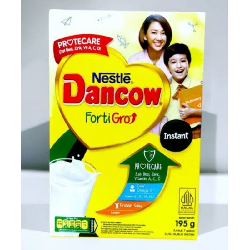 

Dancow Fortigrow Susu Bubuk Aneka Rasa Full Cream / Cokelat / Instan