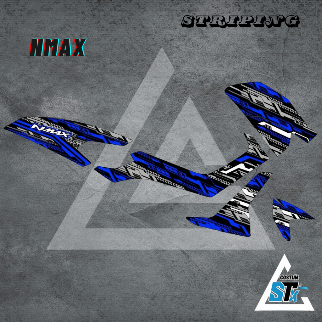 Striping Nmax 2015 2016 2017 2018 2019 2020 2021 stiker sticker