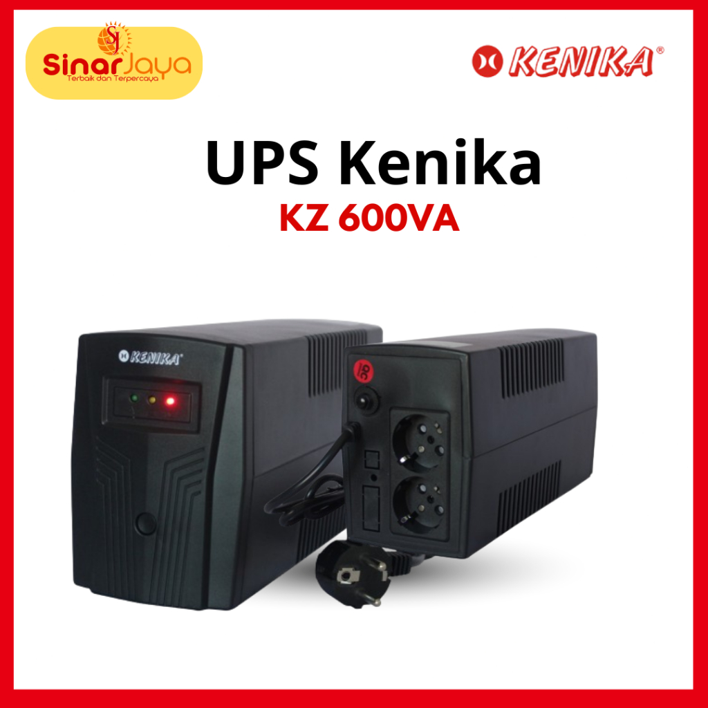 UPS Kenika KZ 600VA Smart i UPS Offline plus Automatic Voltage Regulation