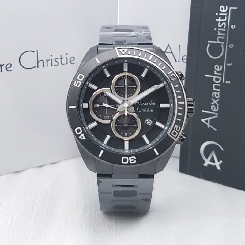 Alexandre Christie 6543 - AC6543 - 6543MC Full Black ORIGINAL