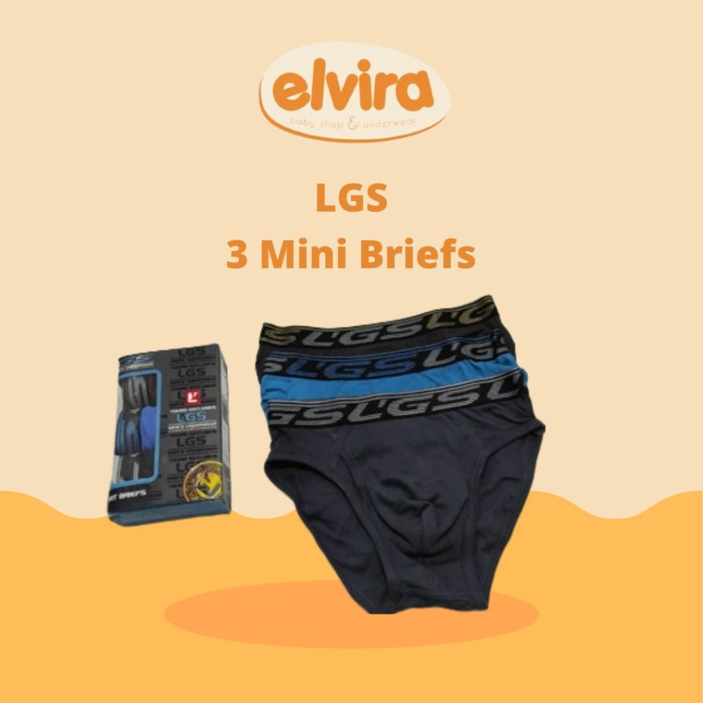 LGS Men's Underwear 3 Sport Brief Young Exclusive