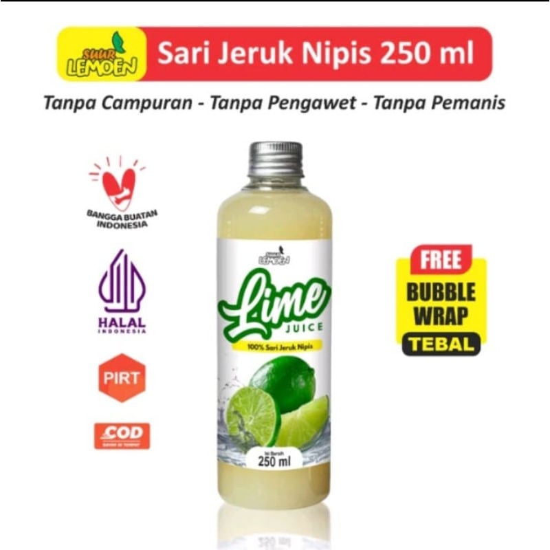 

Sari Jeruk Nipis Murni | Pure lime juice | Suur Lemoen
