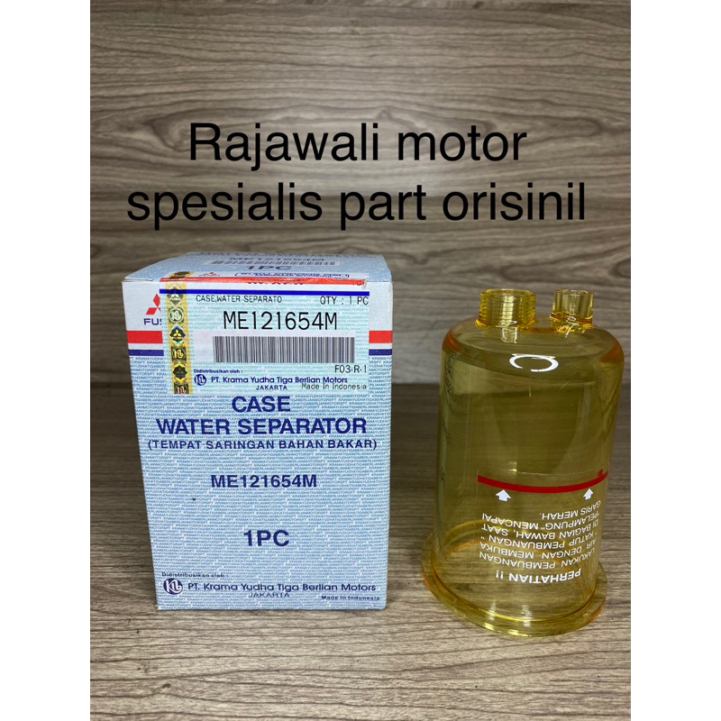 KACA WATER SEPARATOR TEMPAT FILTER SOLAR CANTER 110/125Ps ORIGINAL KTB ME121654M